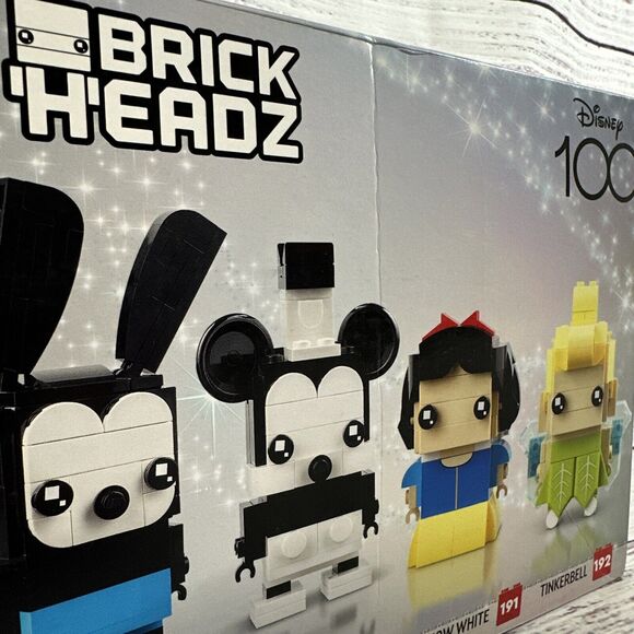 Lego Brick Headz 40622 Disney 100th Celebration New Damaged Box - Picture 7 of 7